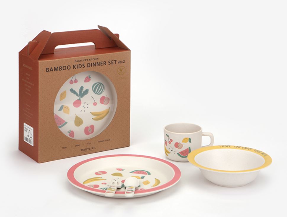 Kids shop crockery set