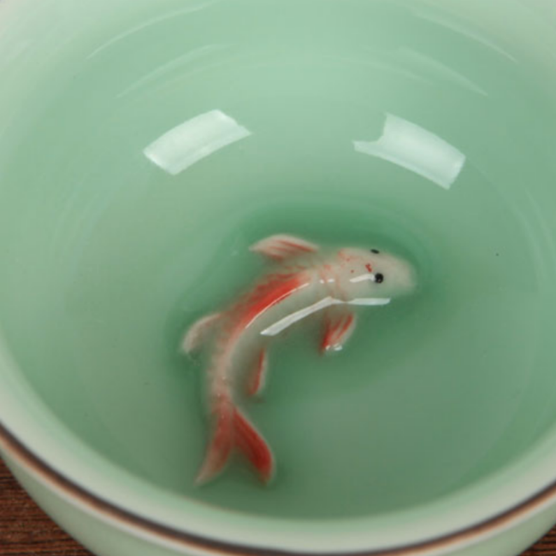 Ceramic Koi Fish