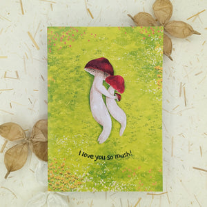 I Love You So Mush - Greeting Card