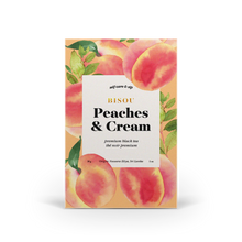 Load image into Gallery viewer, Peaches &amp; Cream - Premium Black Tea - Bisou Bar