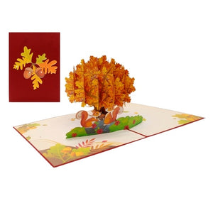 Oak Tree - Pop Up Card