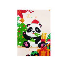 Load image into Gallery viewer, Christmas Panda - Pop Up Card