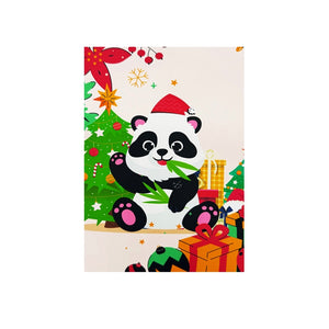 Christmas Panda - Pop Up Card