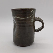 Load image into Gallery viewer, Brown Buncheong -  Large White Tree Ceramic Mug