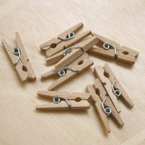 Wood Pinch Set - Small