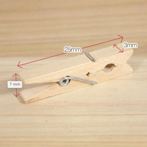 Wood Pinch Set - Small