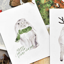 Load image into Gallery viewer, Watercolor Bunny - Greeting Card