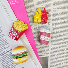 Load image into Gallery viewer, Mini Fast Food Magnets - 4 Piece Set