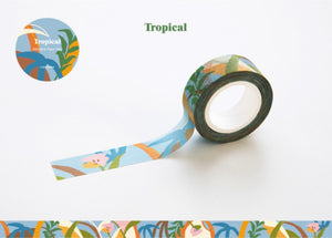 Afterglow Paper Tape - Tropical