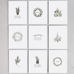 Bay Leaf - Christmas Card Set