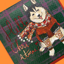 Load image into Gallery viewer, Holy Husky - Greeting Card