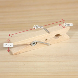 Wood Pinch Set - Large