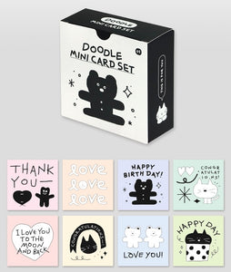 Doodle Mini Card Set