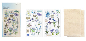 Botanical Sticker Set - Blue