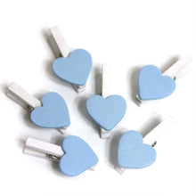 Load image into Gallery viewer, Wooden Clothespins - Hearts