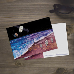 Mars Sea - Postcard