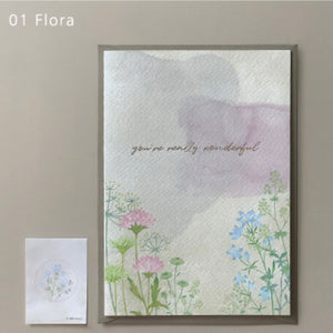 Flora - Greeting Card