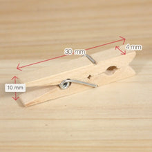 Load image into Gallery viewer, Wooden Clothespins - Hearts