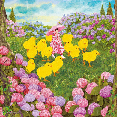 Little Spring Garden - Postcard