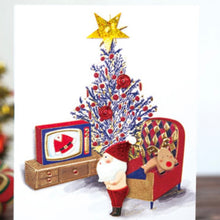 Load image into Gallery viewer, Santa Shopping - Christmas Card