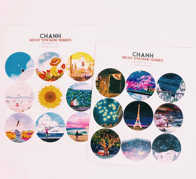 Chanh Illust Sticker Series