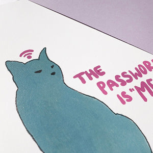 Tablo Cat - Greeting Card