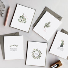 Load image into Gallery viewer, Bay Leaf - Christmas Card Set