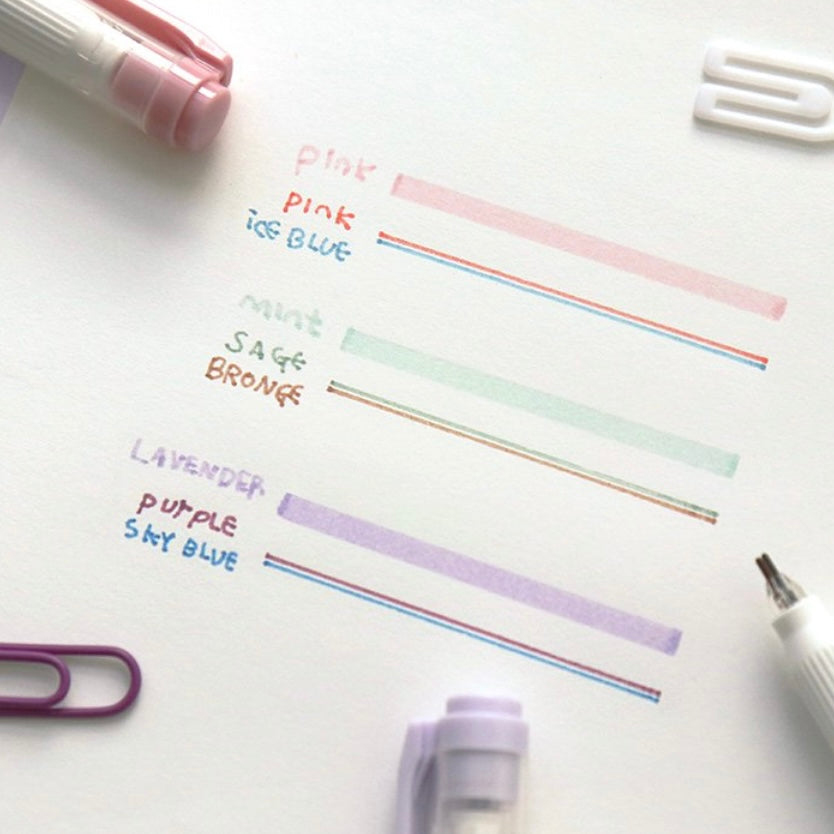 Double Line Deco Pen - 3 Pen Set