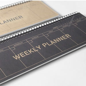 Weekly Desk Planner - Long Version