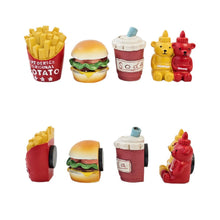 Load image into Gallery viewer, Mini Fast Food Magnets - 4 Piece Set