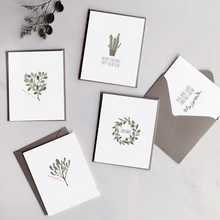 Load image into Gallery viewer, Bay Leaf - Christmas Card Set