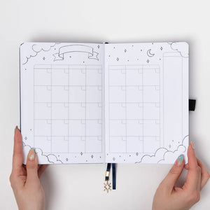 6 Month Undated Doodle Planner - AmandaRachLee