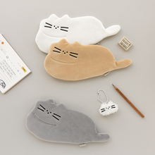 Load image into Gallery viewer, Here There Bread Cat Pencil Pouch