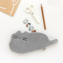 Load image into Gallery viewer, Here There Bread Cat Pencil Pouch