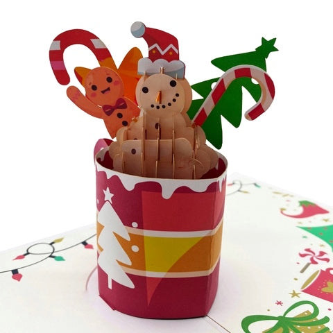 Hot Chocolate Cup - Pop Up Card