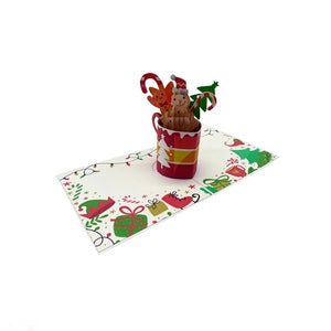 Hot Chocolate Cup - Pop Up Card