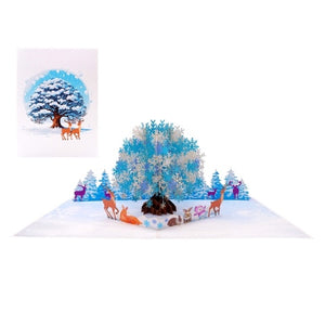 Snowflake Tree - Pop Up Card