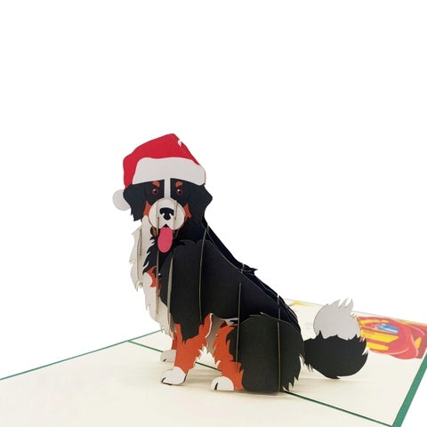 Christmas Dog - Pop Up Card