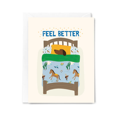 Feel Better With Stanley - Greeting Card