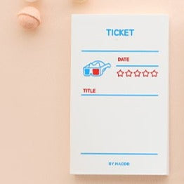 Ticket Memo Pad