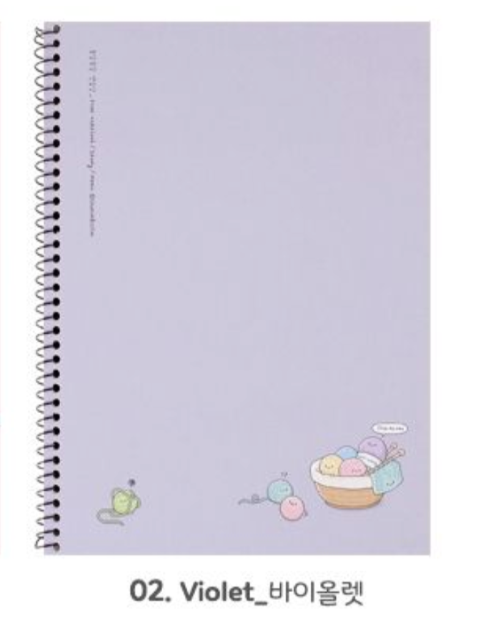 Mongal Mongal Spiral Bound Blank Notebook