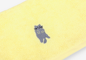 40x80 Embroidered Towel - (2P) 01 Cat