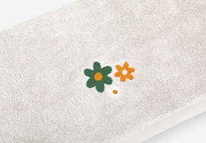 40x80 Embroidered Towel - (2P) 03 Coucou