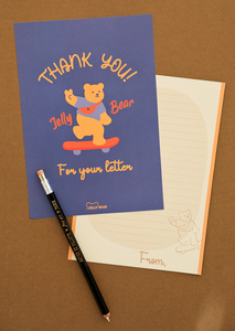 Daily Letter (Jelly Bear) - Thank You