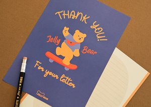 Daily Letter (Jelly Bear) - Thank You