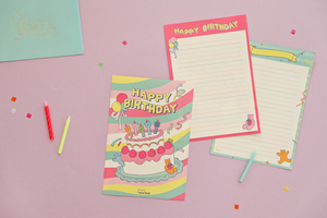 Daily Letter (Jelly Bear) - Birthday