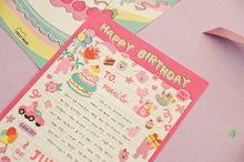 Load image into Gallery viewer, Daily Letter (Jelly Bear) - Birthday