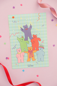 Daily Letter (Jelly Bear) - Birthday