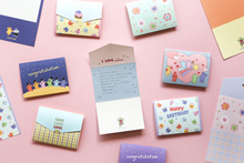 Load image into Gallery viewer, Mini Folding Card (Jelly Bear) - 03 Thank You