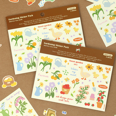 Life Gardener - Gardening Sticker Pack (4 Sheets)